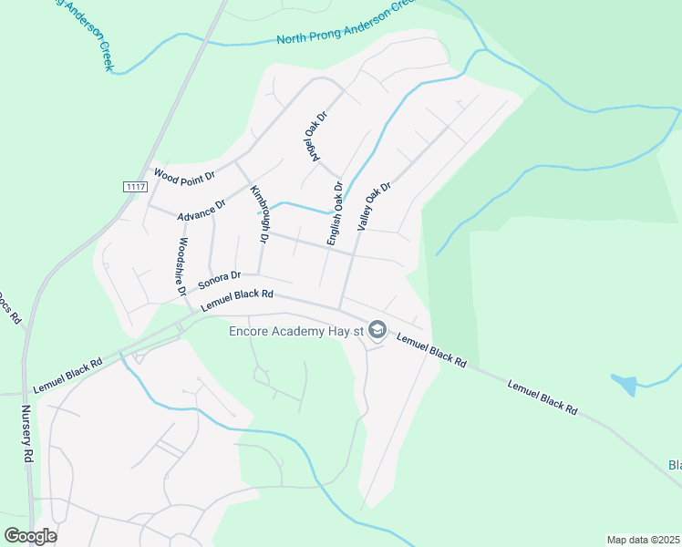 map of restaurants, bars, coffee shops, grocery stores, and more near 85 Valley Oak Drive in Bunnlevel