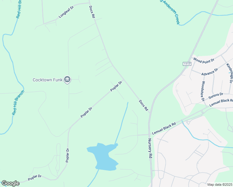 map of restaurants, bars, coffee shops, grocery stores, and more near 46 Sugarberry Place in Spring Lake