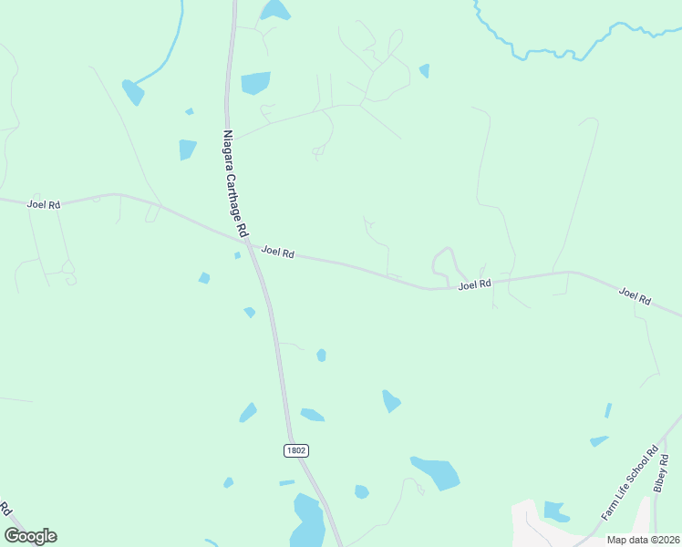 map of restaurants, bars, coffee shops, grocery stores, and more near 1429 Joel Road in Carthage