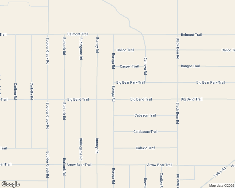 map of restaurants, bars, coffee shops, grocery stores, and more near Big Bend Trail in San Luis Obispo County