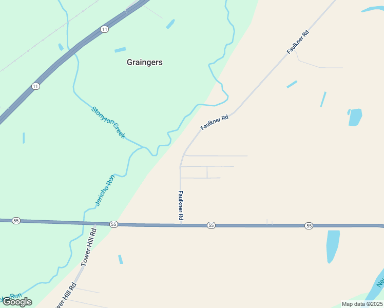 map of restaurants, bars, coffee shops, grocery stores, and more near 1524 Indigo Lane in Kinston