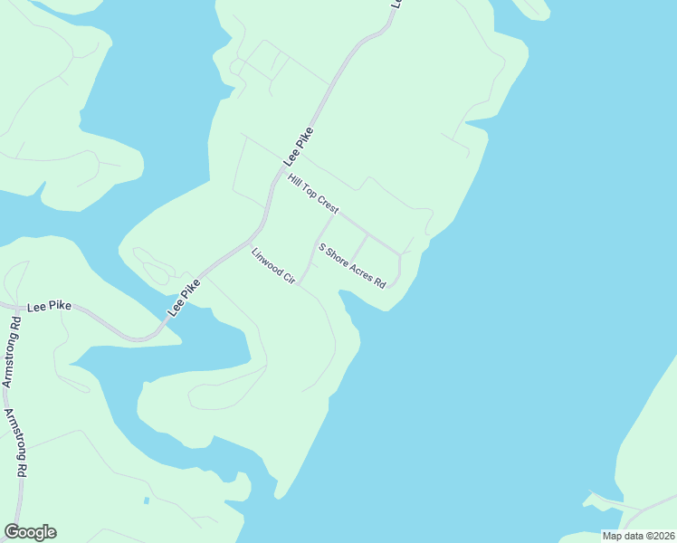 map of restaurants, bars, coffee shops, grocery stores, and more near 2134 S Shore Acres Rd in Soddy-Daisy