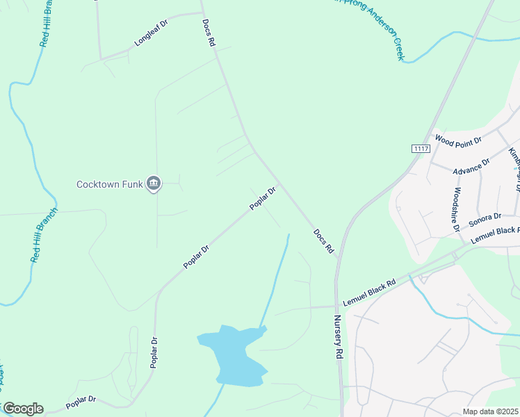 map of restaurants, bars, coffee shops, grocery stores, and more near 22 Sugarberry Place in Spring Lake