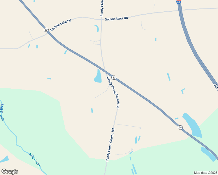 map of restaurants, bars, coffee shops, grocery stores, and more near 1080 Reedy Prong Church Road in Newton Grove