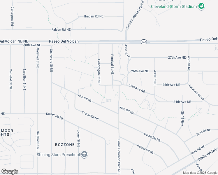 map of restaurants, bars, coffee shops, grocery stores, and more near 2602 Pluma Court Northeast in Rio Rancho