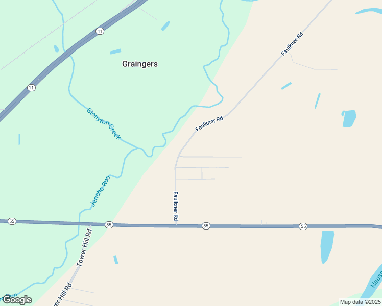 map of restaurants, bars, coffee shops, grocery stores, and more near 1524 Indigo Lane in Kinston