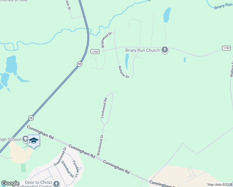 map of restaurants, bars, coffee shops, grocery stores, and more near 1313 Lockwood Road in Kinston