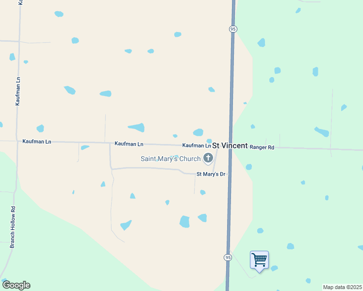 map of restaurants, bars, coffee shops, grocery stores, and more near 342 Kaufman Lane in Hattieville