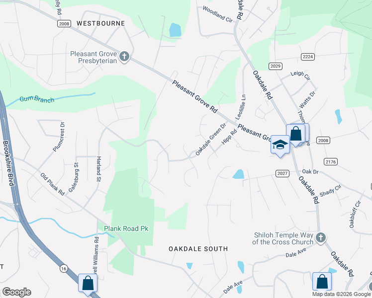 map of restaurants, bars, coffee shops, grocery stores, and more near in Charlotte