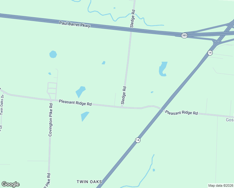map of restaurants, bars, coffee shops, grocery stores, and more near 6770 Pleasant Ridge Road in Millington