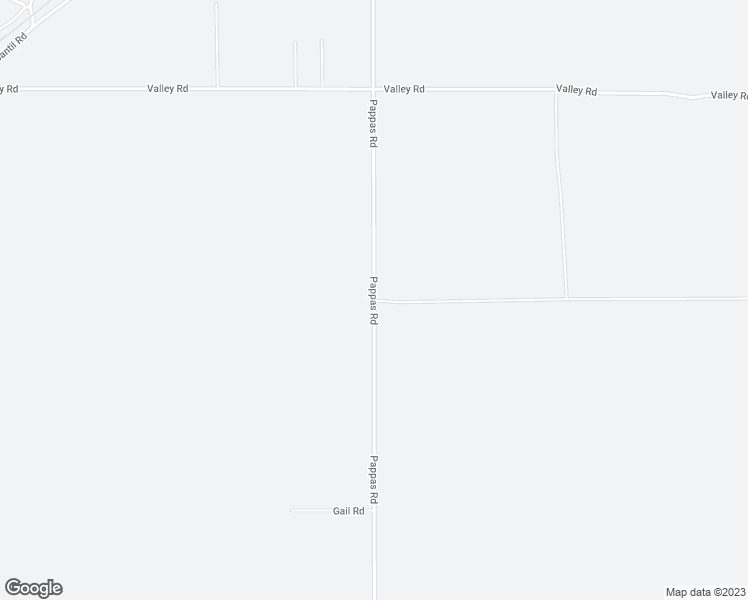 map of restaurants, bars, coffee shops, grocery stores, and more near Pappas Road in Cantil
