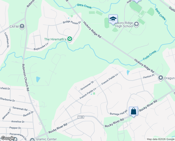 map of restaurants, bars, coffee shops, grocery stores, and more near in Harrisburg