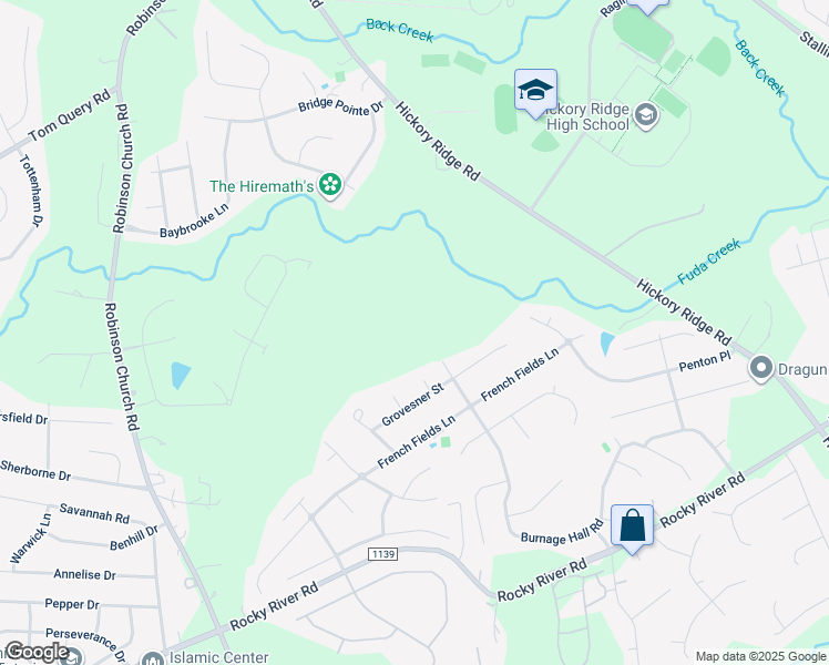 map of restaurants, bars, coffee shops, grocery stores, and more near in Harrisburg