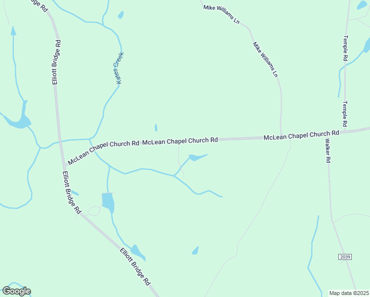 map of restaurants, bars, coffee shops, grocery stores, and more near 5065 McLean Chapel Church Road in Bunnlevel