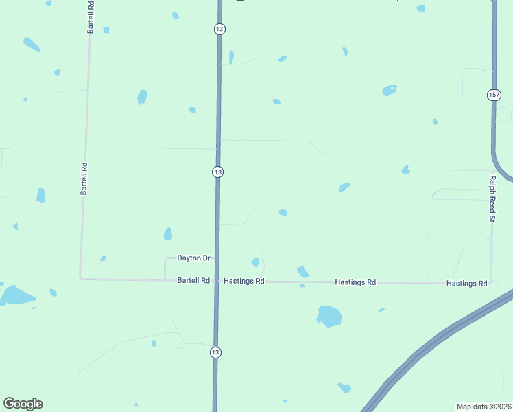 map of restaurants, bars, coffee shops, grocery stores, and more near 100 Wilson Lodge Drive in Judsonia