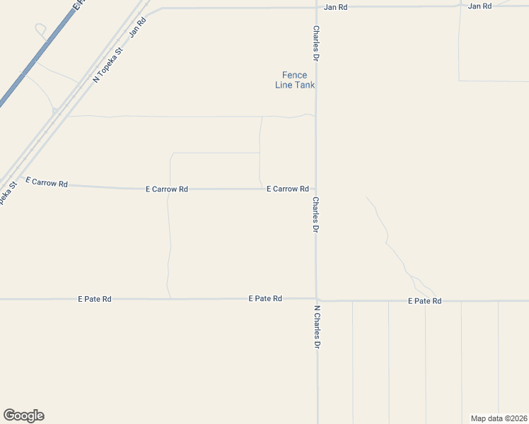 map of restaurants, bars, coffee shops, grocery stores, and more near 5808 East Carrow Road in Kingman