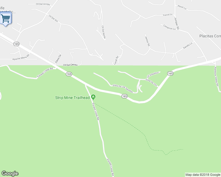 map of restaurants, bars, coffee shops, grocery stores, and more near 38 Vista De Las Sandias in Placitas