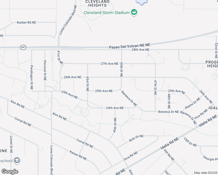 map of restaurants, bars, coffee shops, grocery stores, and more near 709 San Juan De Rio Drive Southeast in Rio Rancho