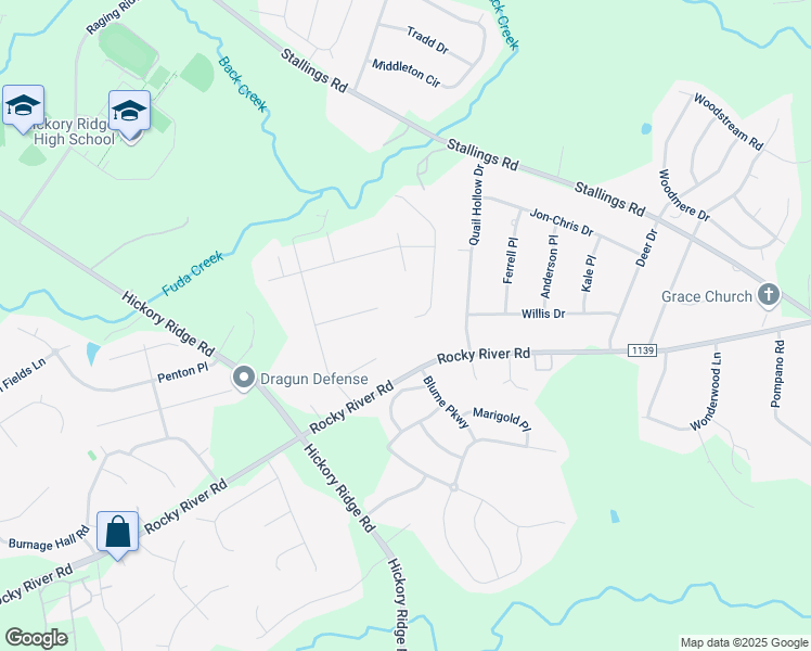 map of restaurants, bars, coffee shops, grocery stores, and more near 8288 Scarlet Oak Court in Harrisburg