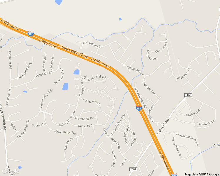 map of restaurants, bars, coffee shops, grocery stores, and more near 10946 Walking Path Lane in Charlotte