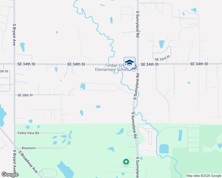 map of restaurants, bars, coffee shops, grocery stores, and more near 2805 Southeast 39th Street in Moore