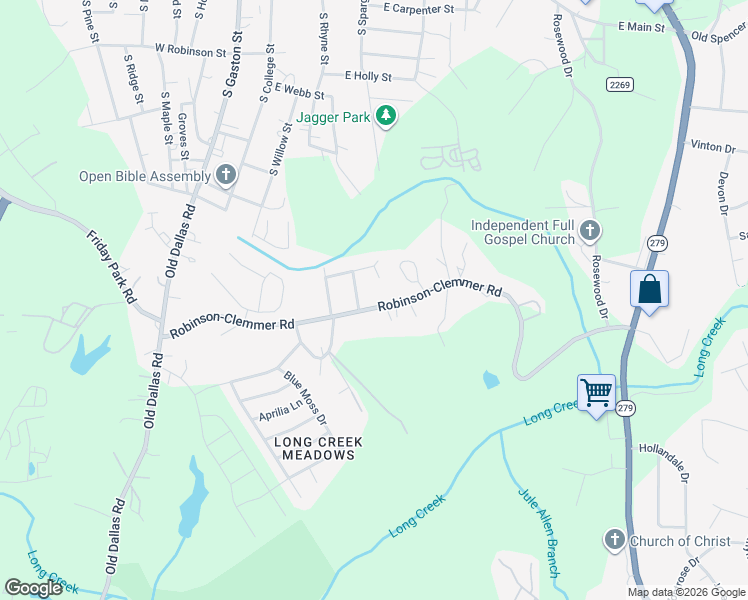 map of restaurants, bars, coffee shops, grocery stores, and more near 1012 Cloverdale Lane in Dallas