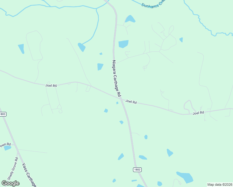 map of restaurants, bars, coffee shops, grocery stores, and more near 1340 Niagara Carthage Road in Carthage