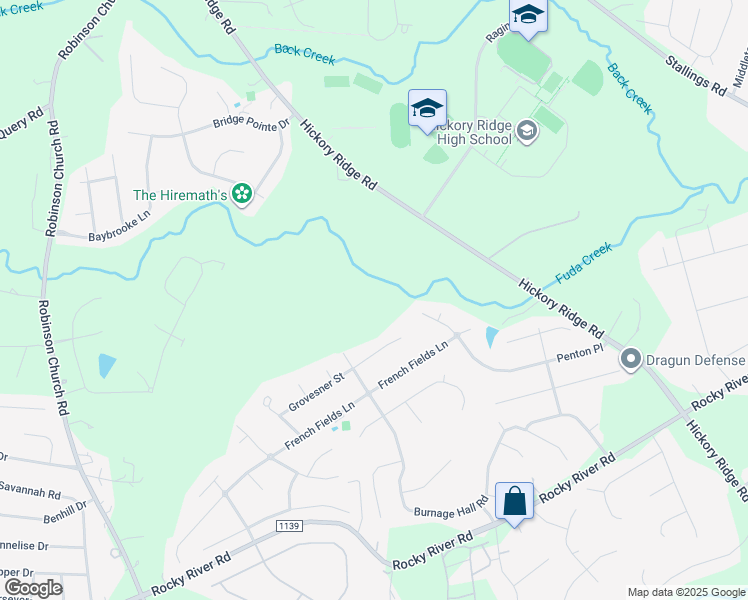 map of restaurants, bars, coffee shops, grocery stores, and more near 3810 Grovesner Street in Harrisburg