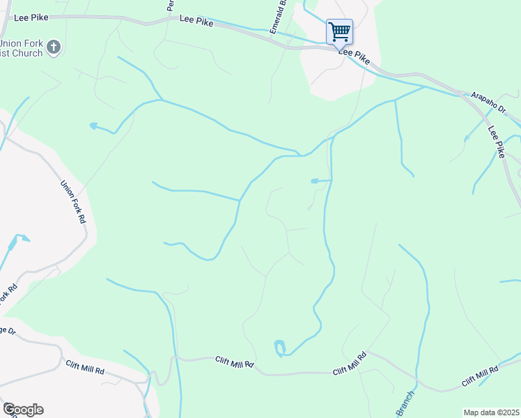 map of restaurants, bars, coffee shops, grocery stores, and more near 12044 Mare Court in Soddy-Daisy