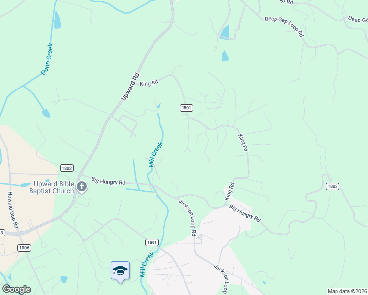 map of restaurants, bars, coffee shops, grocery stores, and more near 178 Albert Drive in Flat Rock