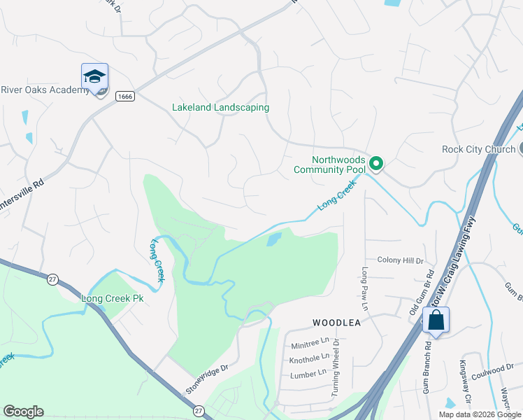 map of restaurants, bars, coffee shops, grocery stores, and more near 1315 Sugar Hollow Drive in Charlotte