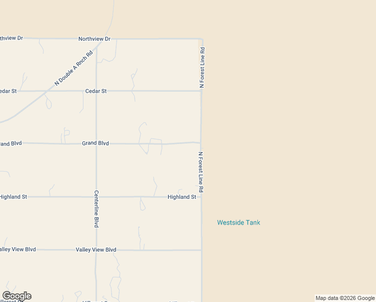 map of restaurants, bars, coffee shops, grocery stores, and more near 5476 Forest Line in Williams