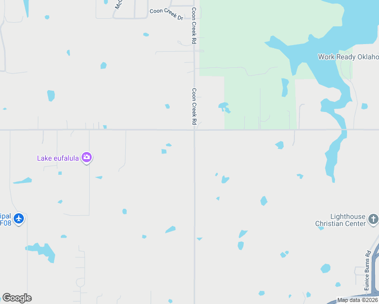 map of restaurants, bars, coffee shops, grocery stores, and more near 851 Coon Creek Road in Eufaula