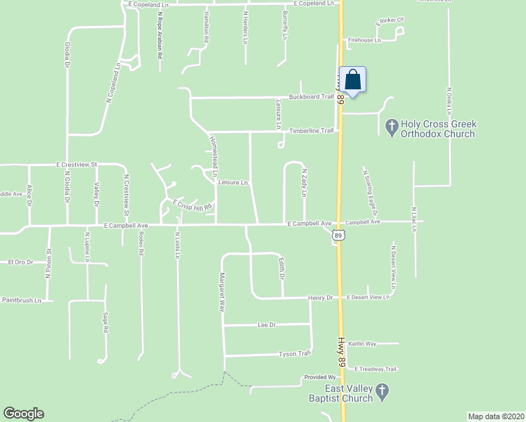map of restaurants, bars, coffee shops, grocery stores, and more near 11275 Valley View Drive in Flagstaff