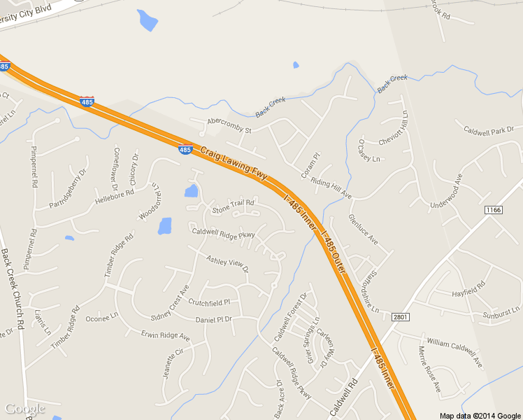 map of restaurants, bars, coffee shops, grocery stores, and more near 3251 Blythe Ridge Court in Charlotte