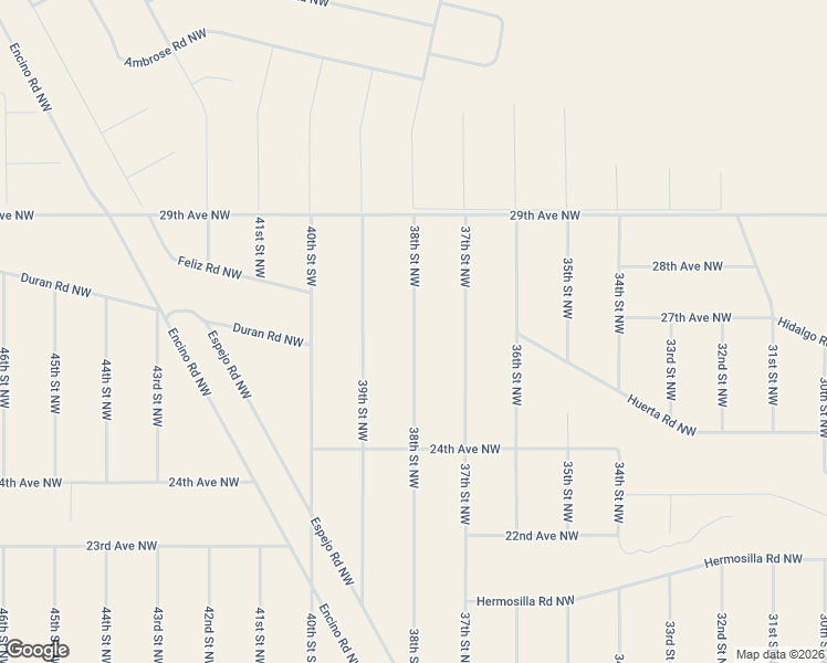 map of restaurants, bars, coffee shops, grocery stores, and more near 38th Street Northwest in Rio Rancho