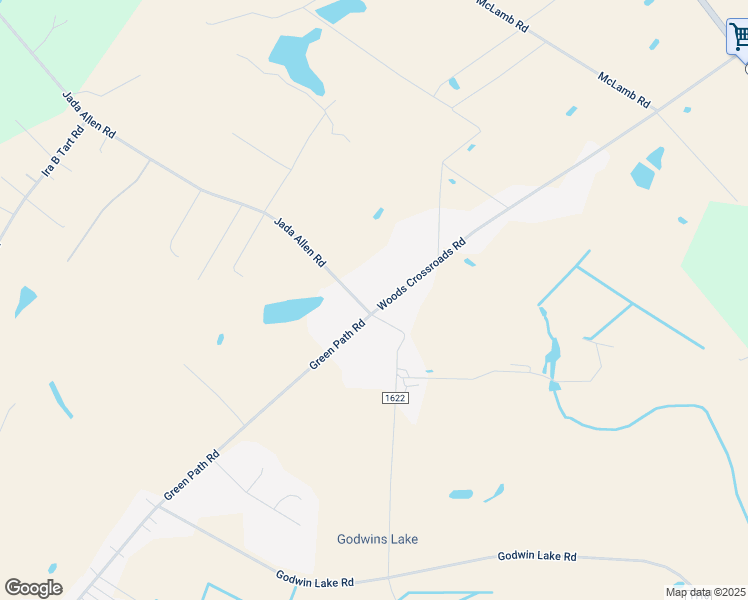 map of restaurants, bars, coffee shops, grocery stores, and more near 4978 Woods Crossroads Road in Dunn