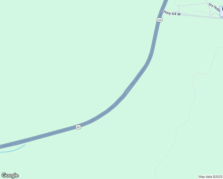 map of restaurants, bars, coffee shops, grocery stores, and more near 1150 U.S. Highway 64 in Waynesboro