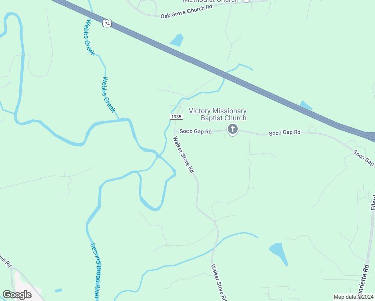 map of restaurants, bars, coffee shops, grocery stores, and more near 898 Walker Store Road in Ellenboro