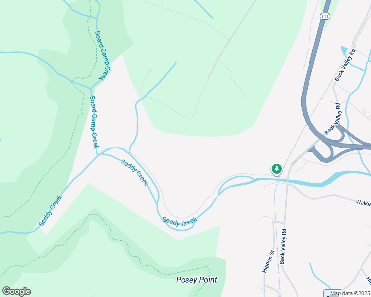 map of restaurants, bars, coffee shops, grocery stores, and more near 11850 Burchard Road in Flat Top Mountain