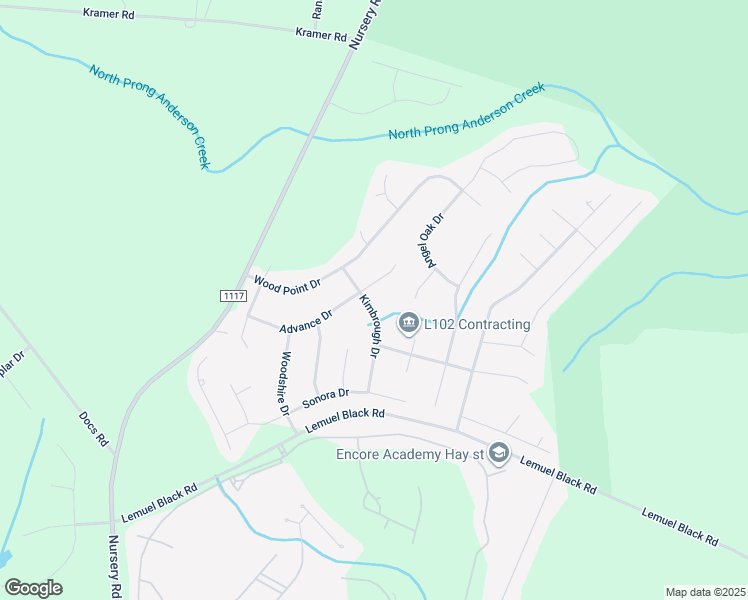 map of restaurants, bars, coffee shops, grocery stores, and more near 232 Kimbrough Drive in Lillington