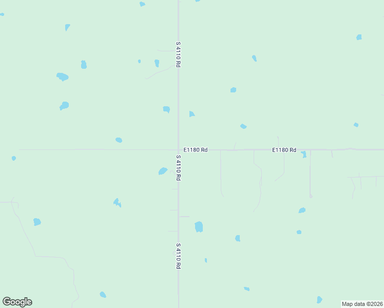 map of restaurants, bars, coffee shops, grocery stores, and more near E1180 Road in Eufaula