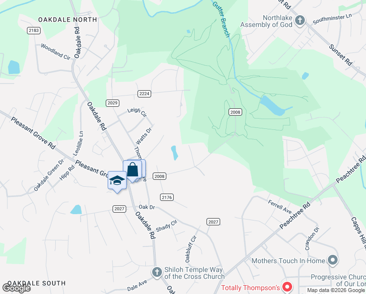 map of restaurants, bars, coffee shops, grocery stores, and more near 327 Radio Road in Charlotte