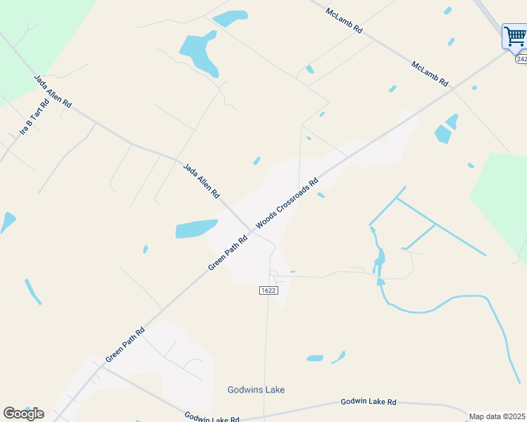 map of restaurants, bars, coffee shops, grocery stores, and more near 4978 Woods Crossroads Road in Dunn
