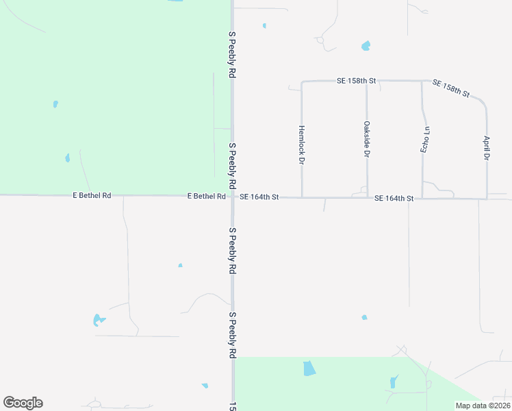 map of restaurants, bars, coffee shops, grocery stores, and more near 16500 South Peebly Road in Oklahoma City