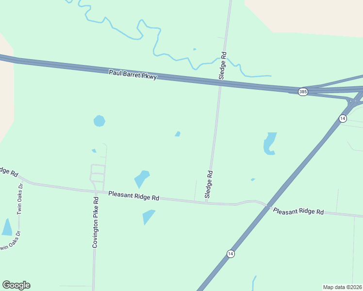 map of restaurants, bars, coffee shops, grocery stores, and more near 6770 Pleasant Ridge Road in Millington