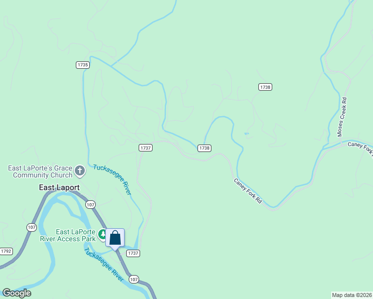 map of restaurants, bars, coffee shops, grocery stores, and more near 109 Hooper Cemetary Rd in Cullowhee
