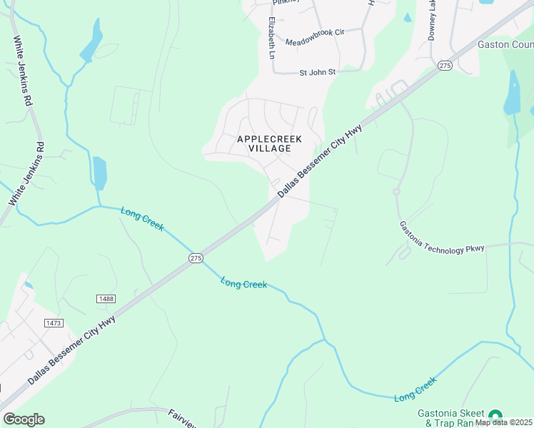 map of restaurants, bars, coffee shops, grocery stores, and more near 519 Dallas Bessemer City Highway in Dallas