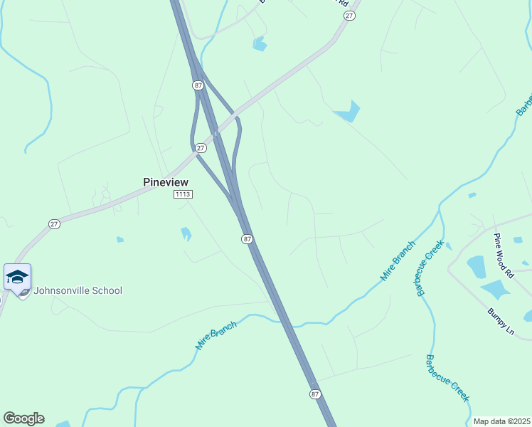 map of restaurants, bars, coffee shops, grocery stores, and more near 175 Stoney Hill Lane in Sanford