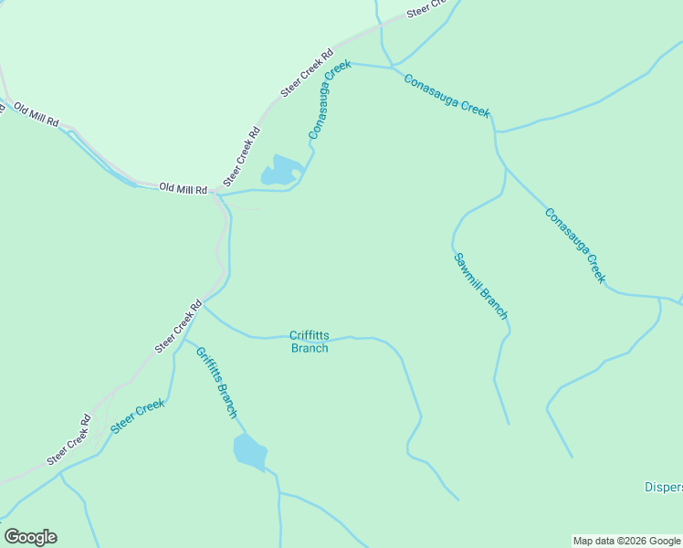 map of restaurants, bars, coffee shops, grocery stores, and more near Steer Creek Road in Tellico Plains
